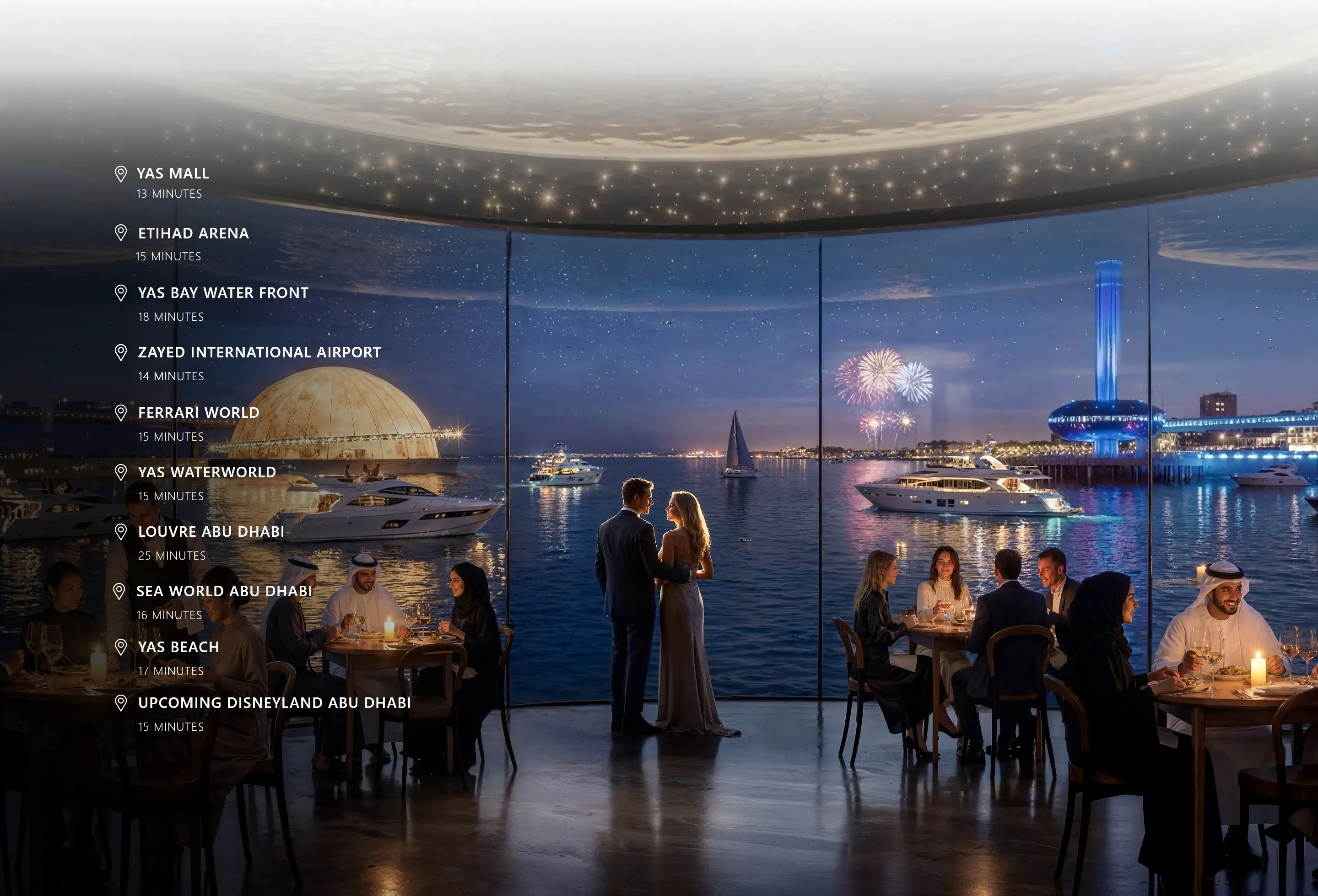 Sobha City Abu Dhabi location and surroundings